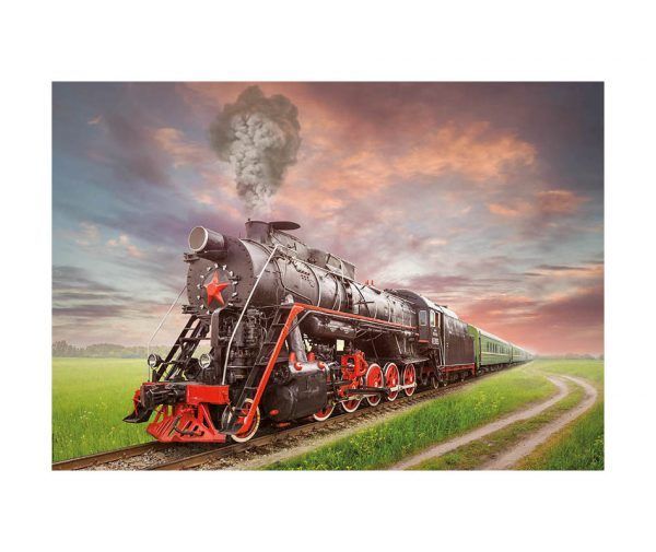 educa Locomotive à vapeur puzzle