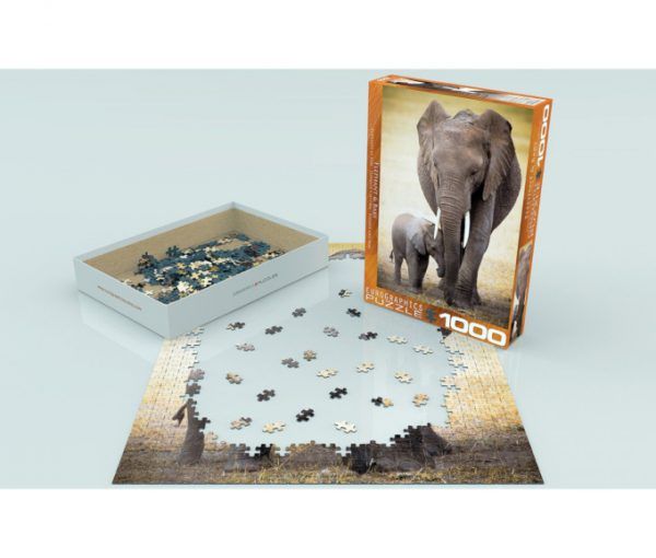 puzzle Eurographics Éléphant et son petit