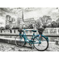 puzzle Bicyclette près de Notre-Dame