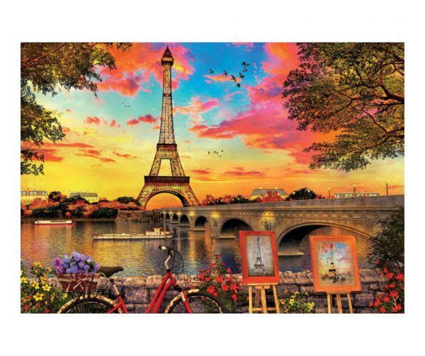 puzzle Educa Coucher de soleil à Paris